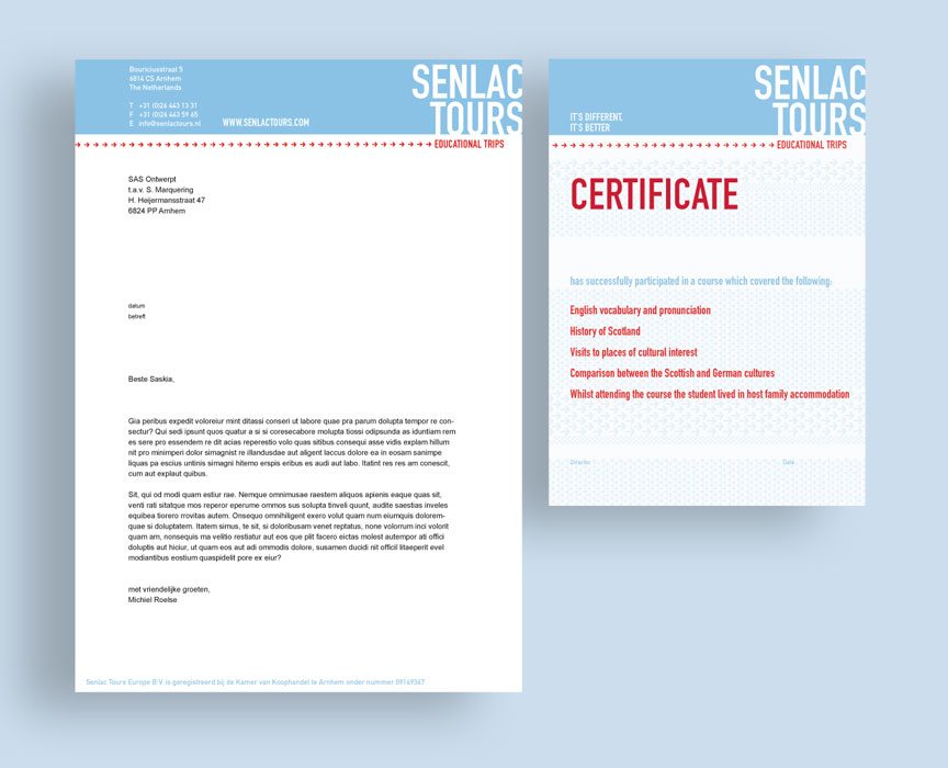 huisstijl-maken-grafisch-ontwerp-arnhem-senlac-tours-brief-certificaat